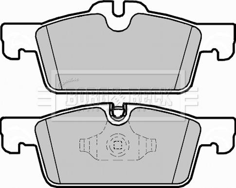 Borg & Beck BBP2298 - Гальмівні колодки, дискові гальма autozip.com.ua