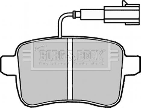 Borg & Beck BBP2240 - Гальмівні колодки, дискові гальма autozip.com.ua
