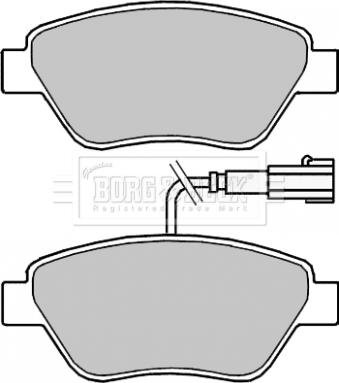 BENDIX 573164B - Гальмівні колодки, дискові гальма autozip.com.ua