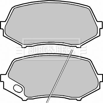 LPR 5P1613 - Гальмівні колодки, дискові гальма autozip.com.ua