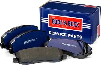 Borg & Beck BBP2266 - Гальмівні колодки, дискові гальма autozip.com.ua