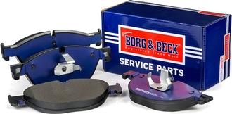 Borg & Beck BBP2218 - Гальмівні колодки, дискові гальма autozip.com.ua