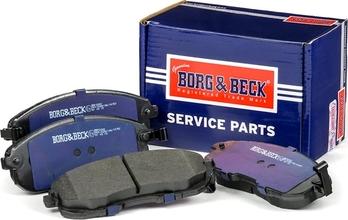 Borg & Beck BBP2282 - Гальмівні колодки, дискові гальма autozip.com.ua