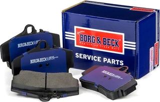 Borg & Beck BBP2235 - Гальмівні колодки, дискові гальма autozip.com.ua