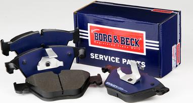 Borg & Beck BBP2277 - Гальмівні колодки, дискові гальма autozip.com.ua
