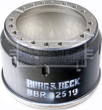 Borg & Beck BBR32519 - Гальмівний барабан autozip.com.ua