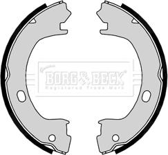 Borg & Beck BBS6440 - Комплект гальм, ручник, парковка autozip.com.ua