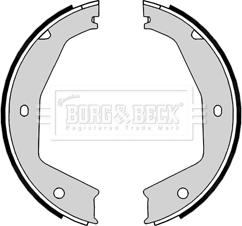 Borg & Beck BBS6441 - Комплект гальм, ручник, парковка autozip.com.ua