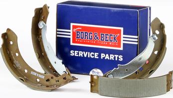 Borg & Beck BBS6455 - Комплект гальм, барабанний механізм autozip.com.ua