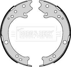 Borg & Beck BBS6419 - Комплект гальм, ручник, парковка autozip.com.ua