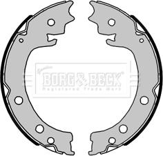 Borg & Beck BBS6485 - Комплект гальм, ручник, парковка autozip.com.ua