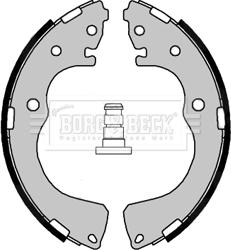 Borg & Beck BBS6481 - Комплект гальм, барабанний механізм autozip.com.ua