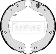 Borg & Beck BBS6423 - Комплект гальм, ручник, парковка autozip.com.ua