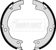 Borg & Beck BBS6422 - Комплект гальм, ручник, парковка autozip.com.ua
