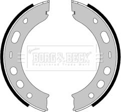 Borg & Beck BBS6477 - Комплект гальм, ручник, парковка autozip.com.ua
