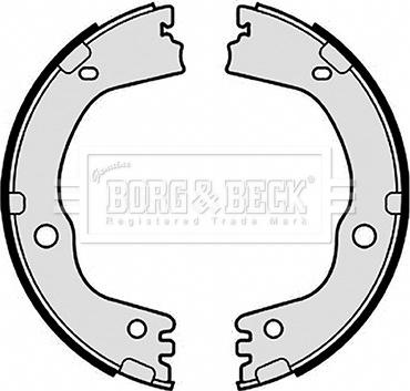 Borg & Beck BBS6512 - Комплект гальм, ручник, парковка autozip.com.ua