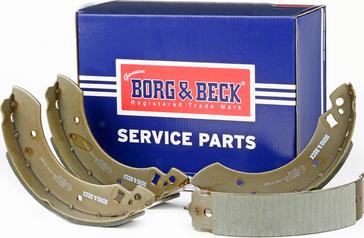 Borg & Beck BBS6119 - Комплект гальм, барабанний механізм autozip.com.ua