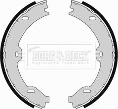 Borg & Beck BBS6393 - Комплект гальм, ручник, парковка autozip.com.ua