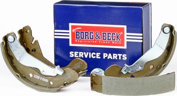 Borg & Beck BBS6349 - Комплект гальм, барабанний механізм autozip.com.ua