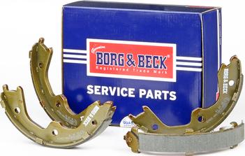 Borg & Beck BBS6343 - Комплект гальм, ручник, парковка autozip.com.ua