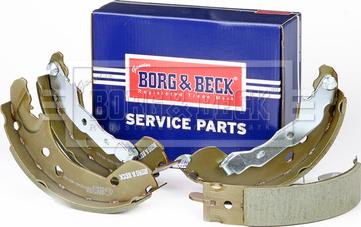 Borg & Beck BBS6354 - Комплект гальм, барабанний механізм autozip.com.ua