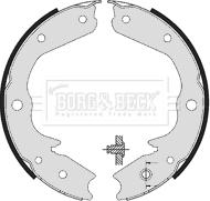 Borg & Beck BBS6361 - Комплект гальм, ручник, парковка autozip.com.ua
