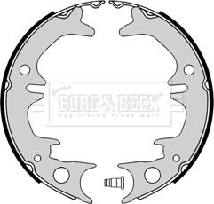 Borg & Beck BBS6384 - Комплект гальм, ручник, парковка autozip.com.ua