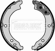 Borg & Beck BBS6388 - Комплект гальм, ручник, парковка autozip.com.ua