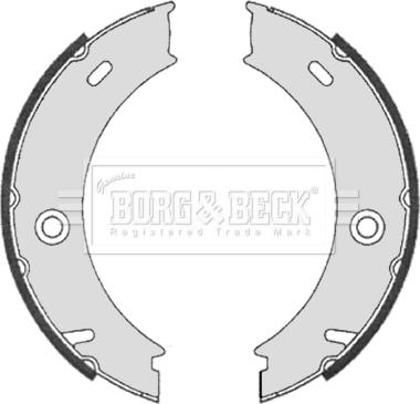 Borg & Beck BBS6328 - Комплект гальм, ручник, парковка autozip.com.ua
