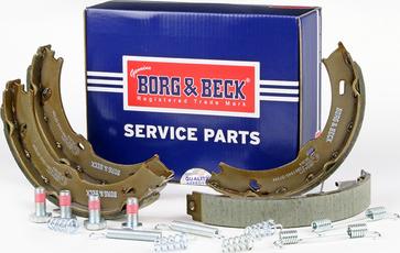 Borg & Beck BBS6371 - Комплект гальм, ручник, парковка autozip.com.ua