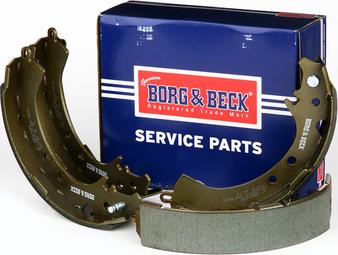 Borg & Beck BBS6292 - Комплект гальм, барабанний механізм autozip.com.ua