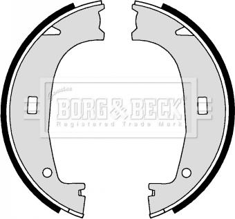 Borg & Beck BBS6246 - Комплект гальм, ручник, парковка autozip.com.ua