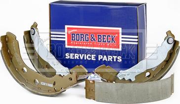 Borg & Beck BBS6255 - Комплект гальм, барабанний механізм autozip.com.ua