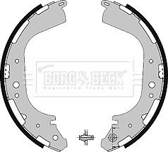Borg & Beck BBS6200 - Комплект гальм, барабанний механізм autozip.com.ua