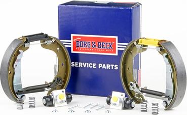 Borg & Beck BBS1092K - Комплект гальм, барабанний механізм autozip.com.ua