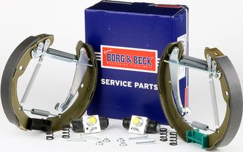 Borg & Beck BBS1067K - Комплект гальм, барабанний механізм autozip.com.ua