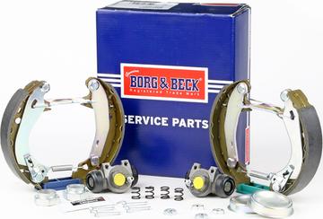 Borg & Beck BBS1006K - Комплект гальм, барабанний механізм autozip.com.ua