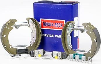 Borg & Beck BBS1159K - Комплект гальм, барабанний механізм autozip.com.ua