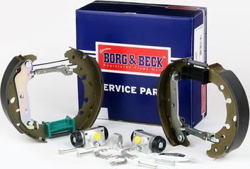 Borg & Beck BBS1128K - Комплект гальм, барабанний механізм autozip.com.ua