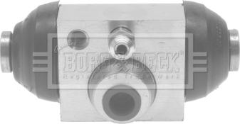 Borg & Beck BBW1917 - Колісний гальмівний циліндр autozip.com.ua