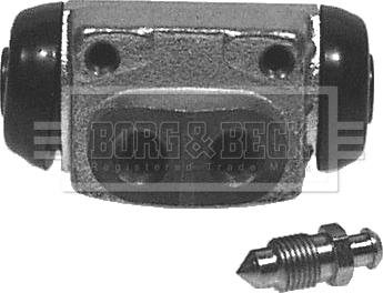 Borg & Beck BBW1732 - Колісний гальмівний циліндр autozip.com.ua