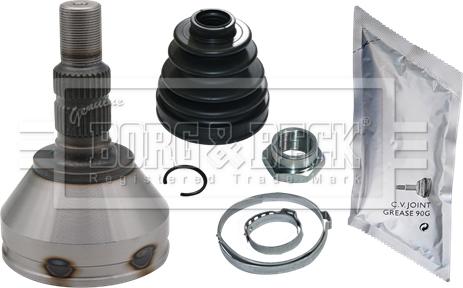 Borg & Beck BCJ1534 - Шарнір, ШРУС, приводний вал autozip.com.ua