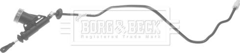 Borg & Beck BCM116 - Головний циліндр, система зчеплення autozip.com.ua