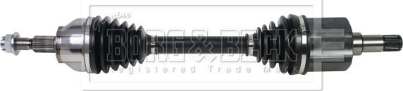 Borg & Beck BDS1448 - Приводний вал autozip.com.ua