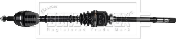 Borg & Beck BDS1437 - Приводний вал autozip.com.ua