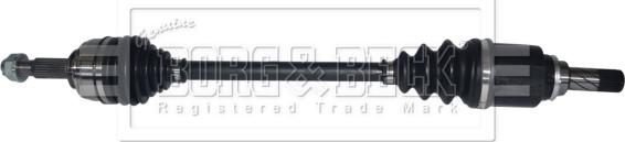 Borg & Beck BDS1429 - Приводний вал autozip.com.ua