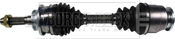 Borg & Beck BDS1500 - Приводний вал autozip.com.ua