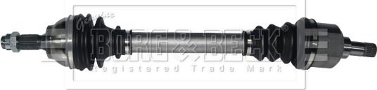 Borg & Beck BDS1094 - Приводний вал autozip.com.ua