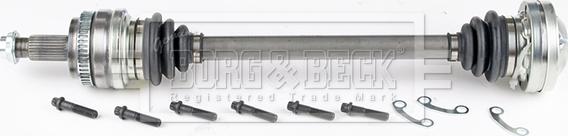 Borg & Beck BDS1003 - Приводний вал autozip.com.ua