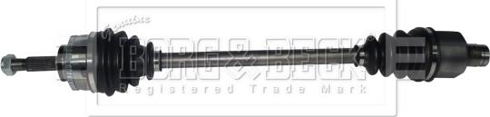 Borg & Beck BDS1162 - Приводний вал autozip.com.ua